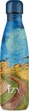 IZY Drinkfles - Van Gogh - Korenveld - Inclusief donatie - Waterfles - Thermosbeker - RVS - 12 uur lang warm - Kerstcadeau - 500 ml