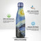 IZY Drinkfles - Van Gogh - Starry Night - Inclusief donatie - Waterfles - Thermosbeker - RVS - 12 uur lang warm - Kerstcadeau - 500 ml