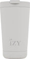 IZY Drinkfles - Wit - Inclusief donatie - Koffiebeker to go - Thermosbeker - RVS - 6 uur lang warm - 350 ml