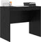 vidaXL - Bureau - Zwart - Eiken - 90x50x76 - cm - Geengineerd - Hout