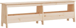 vidaXL - Halbankje - 160x28x45 - cm - massief - grenenhout