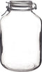 Bormioli Rocco 810454 pot Rond Glas Transparant - 6 stuks