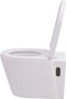 vidaXL - Hangend - toilet - met - verborgen - stortbak - keramiek - wit