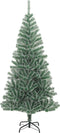 vidaXL - Kunstkerstboom - met - sneeuw - 210 - cm - groen