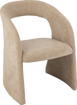 J-Line anise stoel - textiel - beige