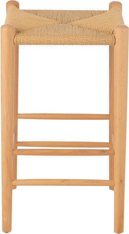 J-Line barstoel orientaal - essenhout/touw - naturel