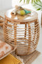 J-Line bijzettafel Ana - rotan - naturel