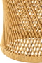 J-Line bijzettafel Cylindrisch - rotan - naturel