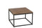 J-Line Bijzettafel - hout/metaal - bruin/zwart