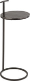 J-Line bijzettafel Toni - aluminium/ijzer - zwart