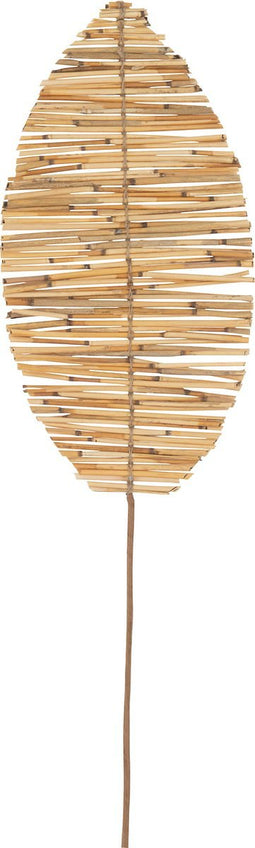 J-line blad bamboe takjes naturel large