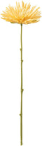 J-Line bloem Chrysant Mini - kunststof - lichtgeel - 24 stuks