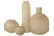 J-Line bloempot Aline - keramiek - groen - small - Ø 20.00 cm