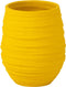 J-Line bloempot Fiesta - keramiek - geel - small - Ø 18 cm