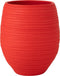 J-Line bloempot Fiesta - keramiek - rood - large - Ø 44 cm