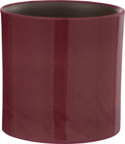 J-Line bloempot Flek - keramiek - fuchsia - extra small - Ø 14.5 cm