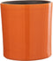 J-Line bloempot Flek - keramiek - oranje - medium - Ø 21 cm