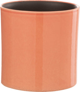 J-Line bloempot Flek - keramiek - roze - extra small - Ø 14.5 cm