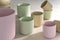 J-Line Bloempot Gen Keramiek Beige Extra Extra Large Assortiment Van 2