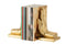 J-Line bloempot Gezicht - cement - wit - medium