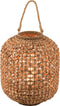 J-Line bloempot Ovaal Terracotta - keramiek - wit - large - 66 cm hoog
