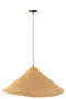 J-Line bloempot Paulownia - hout/kunststof - wit - small - Ø 15.00 cm