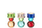 J-Line Bloempot Potine Cement Zwart Large