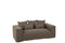 J-Line Bloempot Potine Cement Zwart Large