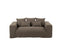 J-Line Bloempot Potine Cement Zwart Large