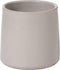 J-Line bloempot Rond - keramiek - grijs - small - 2 stuks - Ø 18 cm
