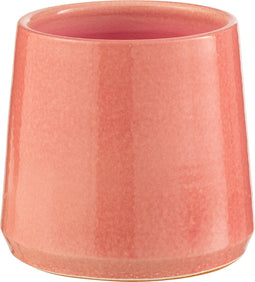 J-Line bloempot Rond - keramiek - roze - small - Ø 18 cm