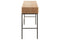 J-Line bloempot Summer - keramiek - geel - medium - 2 stuks