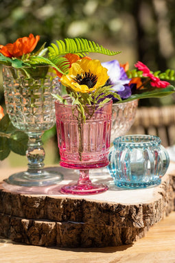 J-Line Boeket Klaproos - kunststof - geel