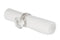 J-Line boom Palm Bladeren 3 Stammen - staal - goud - large
