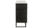 J-Line Buffetkast Shanil Hout/Ijzer Zwart