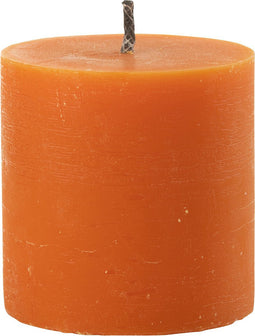 J-Line buitenkaars Pilaar Paraffine - oranje - small - 70U