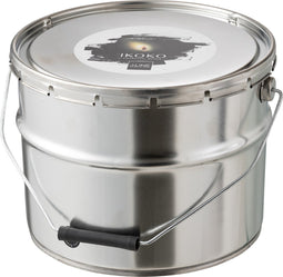 J-Line buitenkaars Verfpot Ikoko - metaal/was - zwart - large - 135U