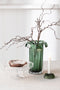 J-Line Cake bord - taartplateau - glas - transparant - woonaccessoires