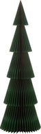 J-Line christmas tree folding - paper - groen/koper -medium