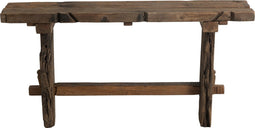 J-Line console Brut - hout - bruin