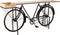J-Line console Fiets - metaal/mango hout - zwart/naturel