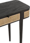 J-Line Console Molly Exotiek Hout/Rotan Zwart