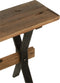 J-Line console Verouderd - hout - bruin