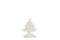 J-Line Deco Kerstboom Led Hout Wit Small