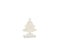 J-Line Deco Kerstboom Led Hout Wit Small