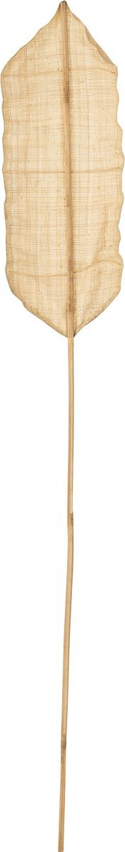 J-Line decoratie Blad - palmboom - naturel