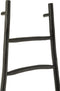 J-Line decoratie Ladder 6 Stappen Teak - hout - zwart