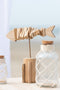 J-Line decoratie Vis Skelet Op Voet - hout - naturel - large