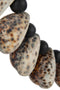 J-Line decoratie zeilboot Noa Alabasia - hout - bruin - small