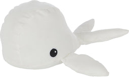 J-Line Deurstopper Walvis Textiel Wit